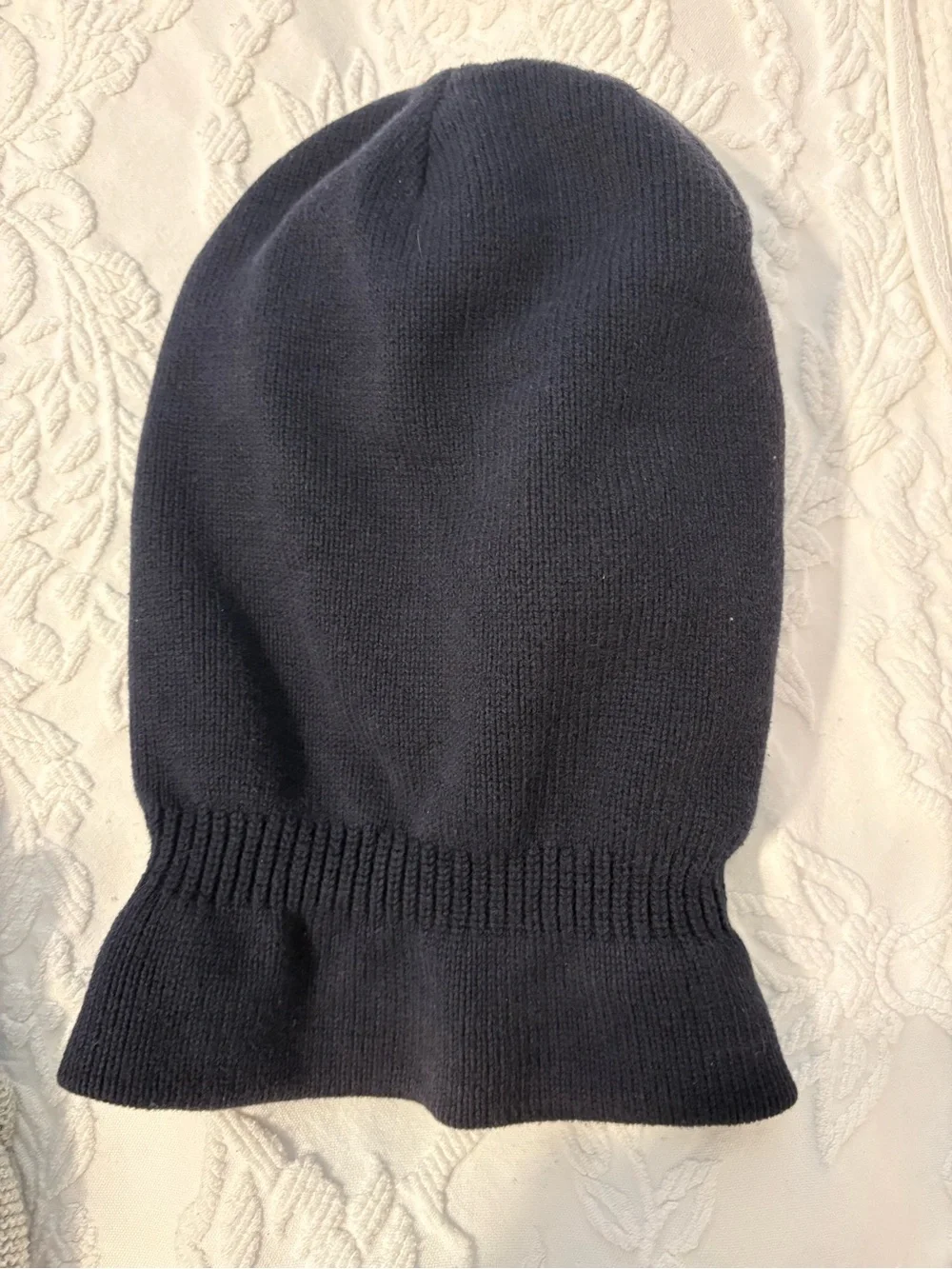 Men's Black Knit Balaclava Face Mask - Unbranded